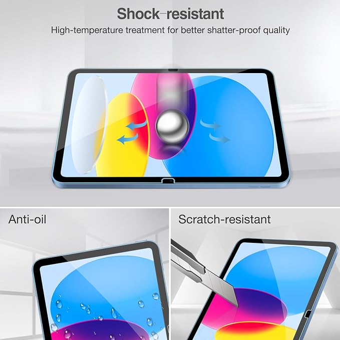 ProCase 3+3 Pack Tempered Screen Protector - Image 5
