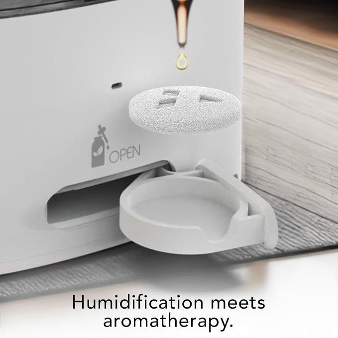 Vornado MISTIC 6 Whole Room Ultrasonic Humidifier, Top-Fill, Aromatherapy, 1.5-Gallon Tank, 3-Gallon Output, Warm or Cool Mist Humidifier, Automatic Humidity Control, Included Scent Pads - Image 4