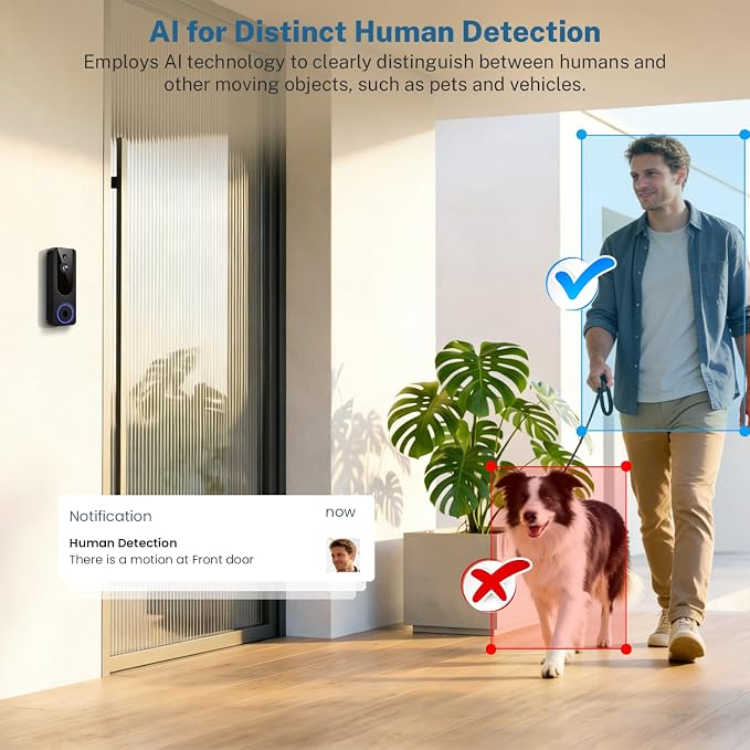 Wireless Doorbell Camera Video Monitor - Image 9