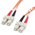 StarTech.com 1m SC to SC OM1 Multimode Fiber Optic Cable, 62.5/125 Fiber Size by StarTech