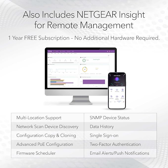 NETGEAR 28-Port PoE Gigabit Ethernet Smart Switch - Image 4