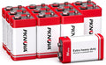 9V Batteries Carbon 9 Volt Battery by Pknova