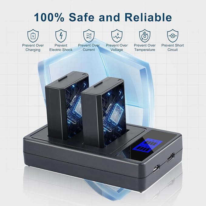 LP-E10 Battery and Dual Battery Charger - Image 5