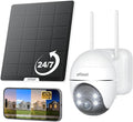 ieGeek Solar Security Cameras Wireless Outdoor, WiFi Surveillance Camera by ieGeek