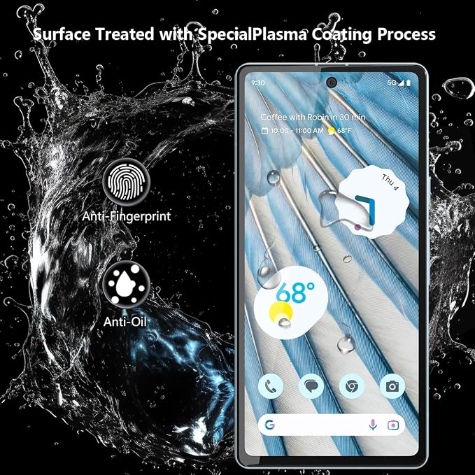3+2 Pack Screen Protector for Google Pixel 7a Flexible TPU Film - Image 6