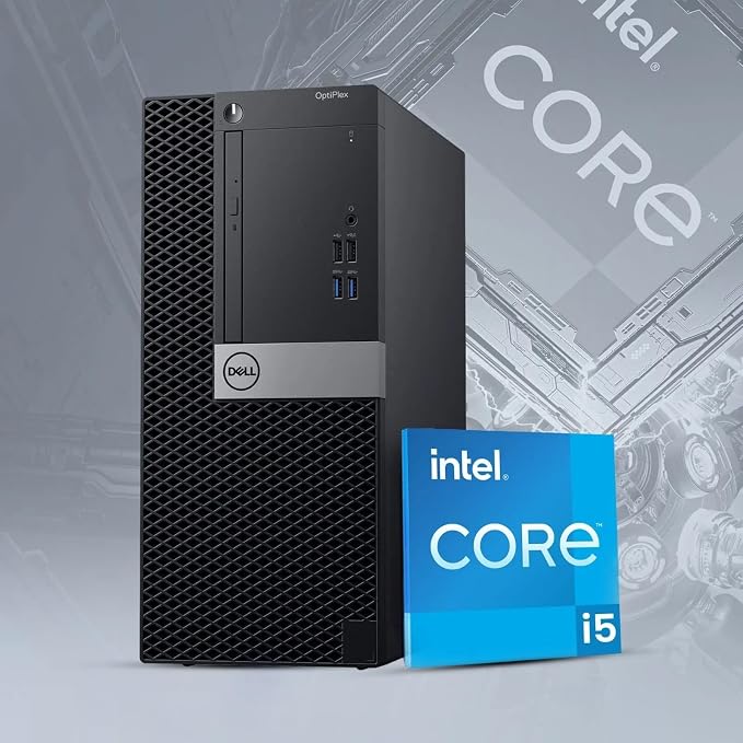 Dell Tower Desktop PC – Intel Core i5-6500 6th Gen Processor – 16GB DDR4 RAM – 1TB SSD – Keyboard & Mouse – Wi-Fi – Office, Home, Business Desktop Computer Windows 11 Pro (Renewed) - Image 4