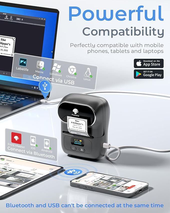 Phomemo M110 Label Makers- - Image 5