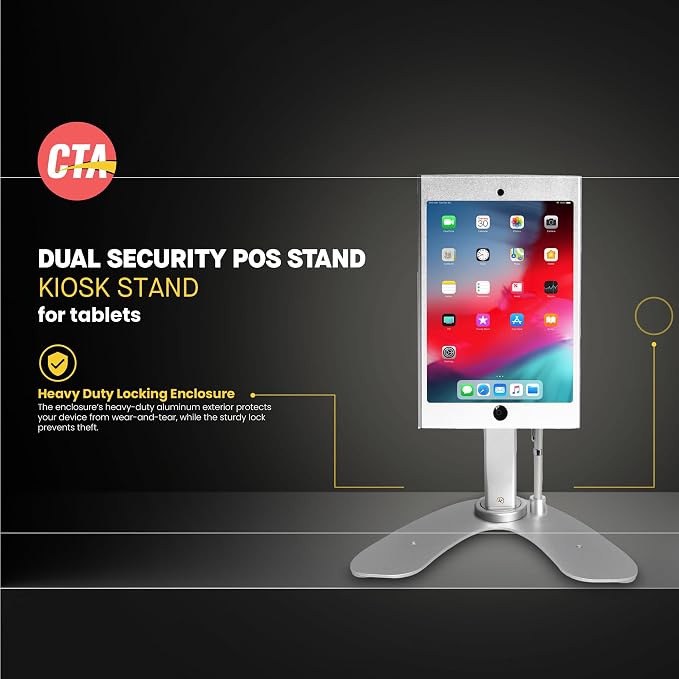 Dual Kiosk Stand- CTA Aluminum Stand - Image 2