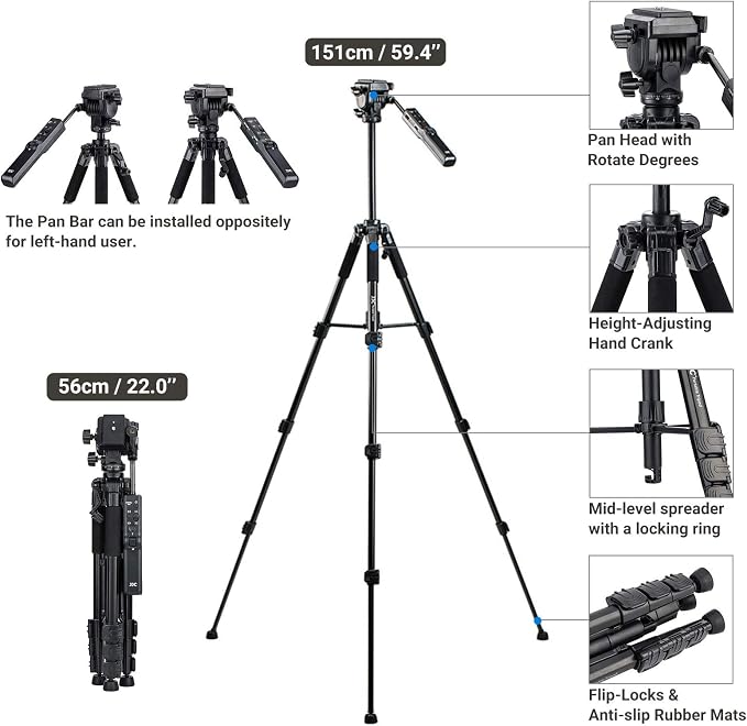 Camera Remote Control Tripod Rplac VCT-VPR1 - Image 4