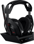 Logitech G Astro A50 Multi-Platform Wireless Gaming Headset - Black | For PS5, Xbox, PC, Switch - PLAYSYNC Audio Switcher, <16 bit/48kHz (Console), <24 bit/48 kHz (PC), <24hr Battery, 2.4GHz & BT by Unknown