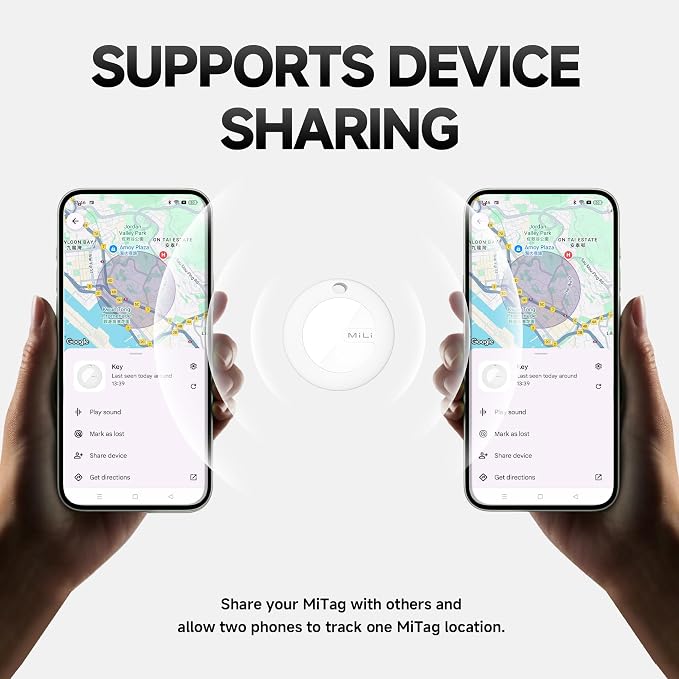 MiLi Air Tracker Tags for Android 1 Pack, Air Smart Tags for Keys - Image 5