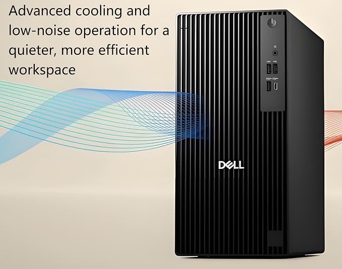 Dell Desktop Computers Pro Tower PC for Home and Business, 14th Gen Intel 4-Core Processor, 8GB DDR5 RAM, 512GB PCIe SSD, DisplayPort, HDMI, Support Dual Monitor, Windows 11 Pro - Image 8