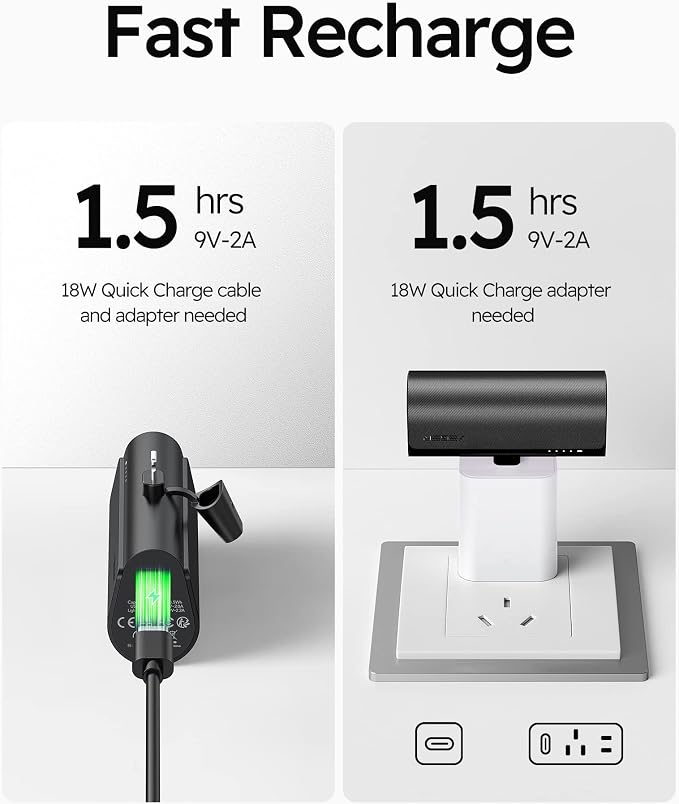 VEGER Portable Charger, USB C Power Bank, 5000mAh Mini Battery Pack Fast Charging 20W Small Charging Bank for iPhone 16/16 Pro/16 Pro Max/15, Samsung Galaxy S25, S24, S23, Note 20, Pixel, Moto, LG - Image 4