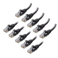 Cable Matters 10Gbps 10-Pack Snagless Short Cat 6 Ethernet Cable - 8ft by CableMatters