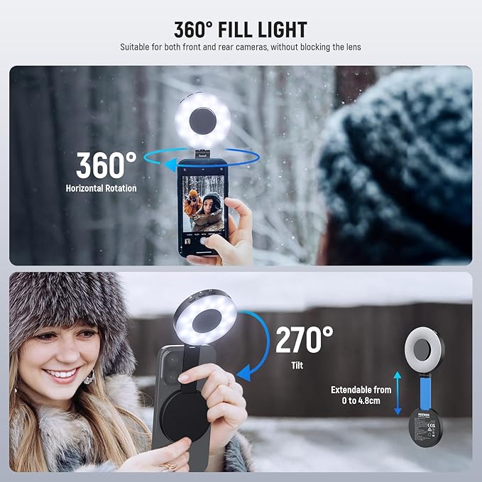 NEEWER ENTRY LEVEL VERSION Magnetic Selfie Light Compatible - Image 4
