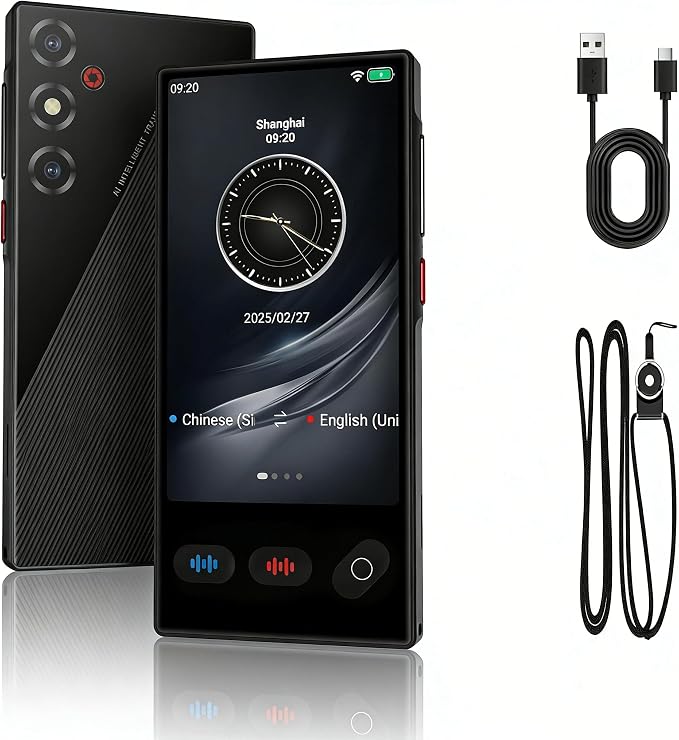2026 Upgrade Language Translator Device, Instant Translator by QDOJC