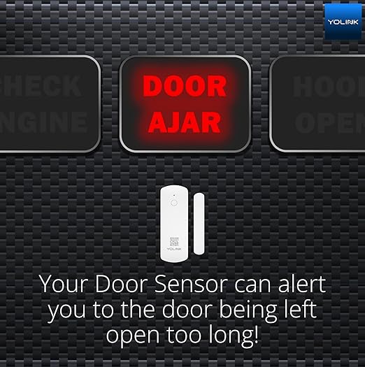 YoLink LoRa Smart Door & Window Sensor 3-Pack: Door Left-Open Reminders - Image 5