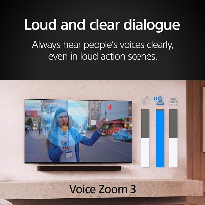 Sony BRAVIA 5 98 Inch TV, Mini LED, 4K Smart Google TV, XR Processor with AI Technology,120hz Television with Dolby Vision/Atmos, Exclusive Features for PlayStation®5, K-98XR50 - Image 11