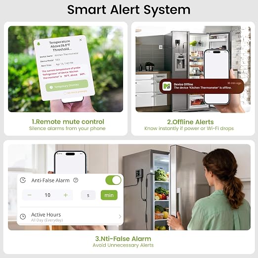 MOCREO WiFi Refrigerator Thermometer - Image 5