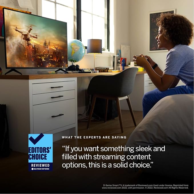 VIZIO 24-inch D-Series Full HD 1080p Smart TV with Apple AirPlay and Chromecast Built-in, Alexa Compatibility, D24f4-J01, 2021 Model - Image 13