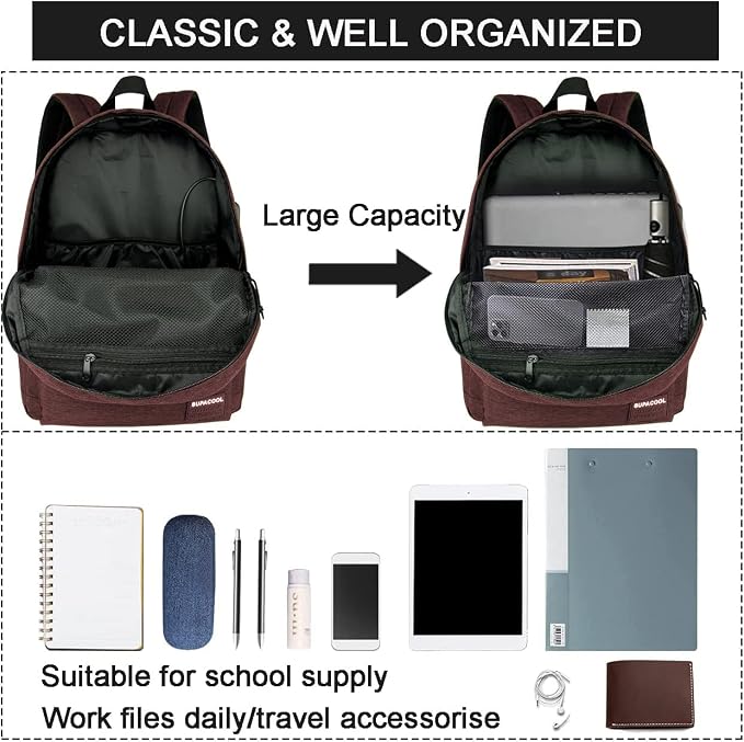 SUPACOOL Casual Laptop Backpack - Image 5