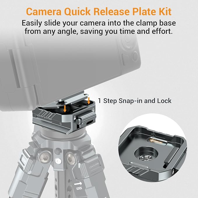 Camera Quick Release Plate Kit - Image 3