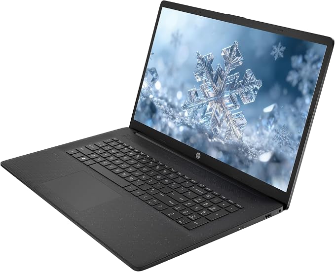HP 17.3" Business Laptop Computer, Intel 10-Core i5 Processor, Windows 11 Pro Laptop 16GB RAM 1TB SSD, AI Copilot Ready, Numeric Keypad, Camera Privacy Shutter, PLUSERA 8-in-1 Hub Included, Jet Black - Image 3