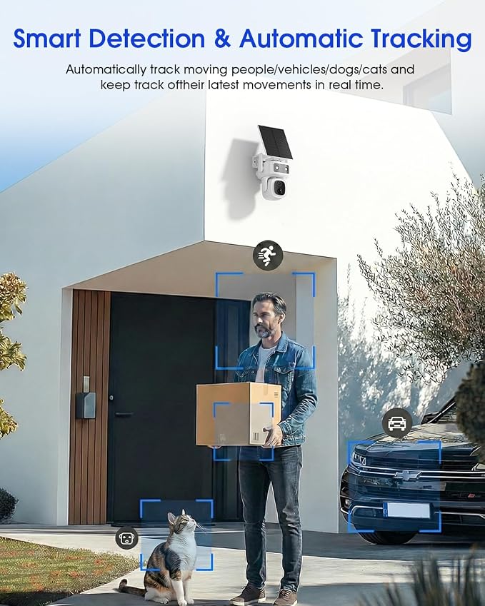 SANSCO 4G LTE Cellular Security Camera Wireless Outdoor, 360 Days Free - Image 9