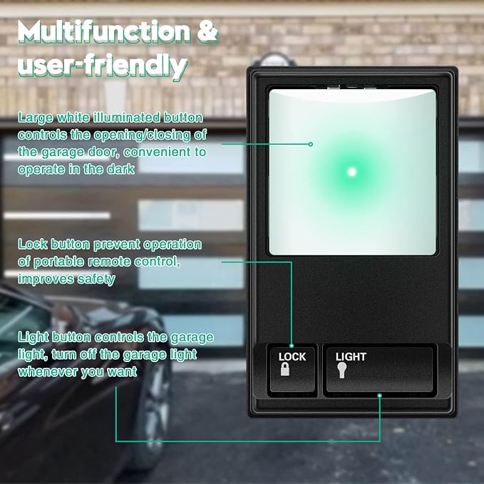 Garage Door Opener Control Panel - Image 3