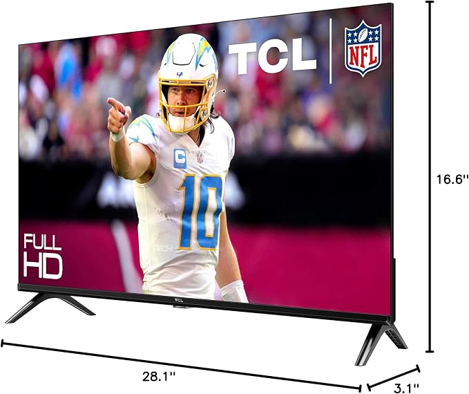 TCL 32-Inch Class S3 1080p LED Smart TV with Google TV (32S350G, 2023 Model), Google Assistant Built-in with Voice Remote, Compatible with Alexa, Streaming FHD Television,Black - Image 18