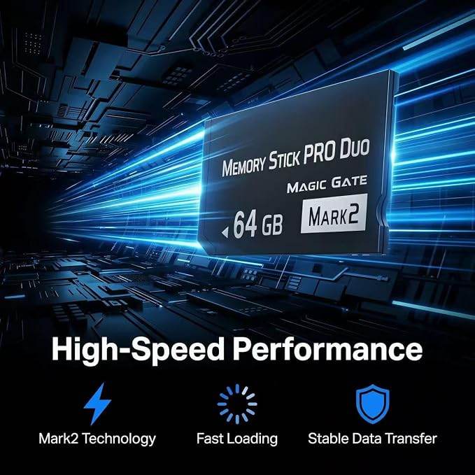 High-Speed 64GB Memory Stick Pro Duo Mark2 - Image 2