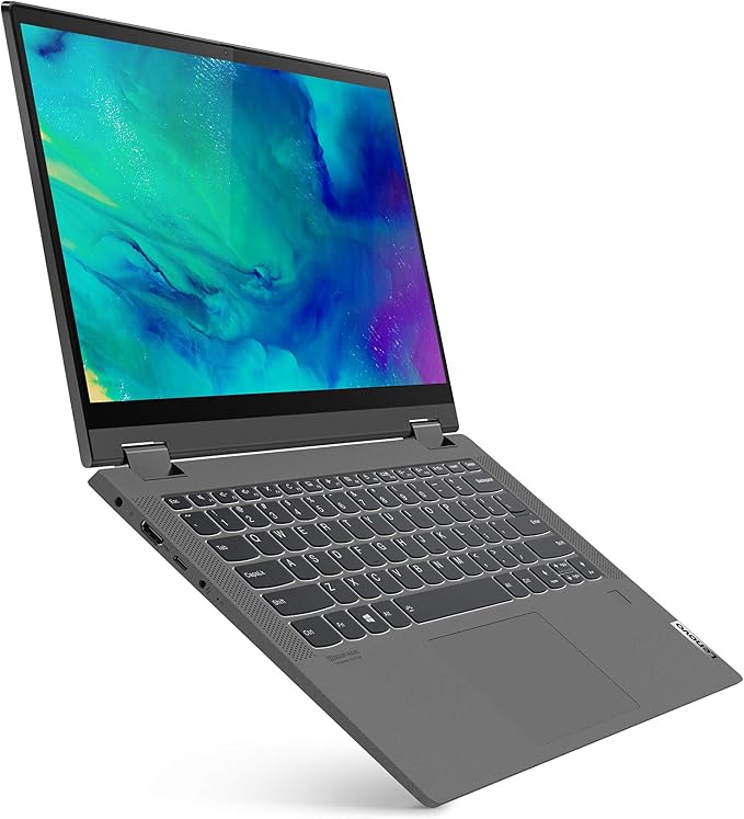 Lenovo Flex 5i - 14.0" FHD Touch Display - Intel Core i7-1165G7 - 12GB DDR4 RAM - 512GB M.2 NVMe SSD - Intel Iris Xe Graphics - Windows 11 Home - Graphite Grey - Image 3