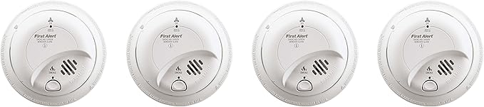 First Alert BRK SC-9120B xrHsEW Hardwired Smoke and Carbon Monoxide Alarm by FirstAlert