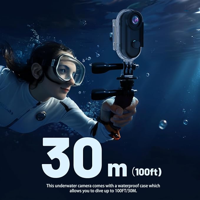 4K Mini WiFi Action Camera 128GB Thumb POV Portable Body Cam Wearable Video - Image 4
