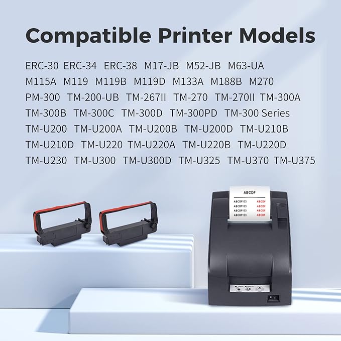 myCartridge Compatible Ribbon Cartridge Replacement ERC30 ERC-30 ERC 30 34 38 - Image 3