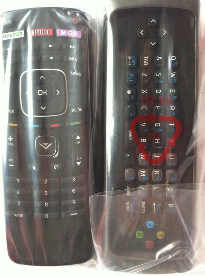 New Smart TV Keyboard Remote XRT302 for VIZIO E420i-A0 E500i-A0 E470I-A0 E502AR TV-30 Days Warranty | E500i-A0 E470I-A0 E502AR TV - Image 3