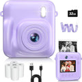 Digital Camera for Kids Instant Print, 48MP Dual-Lens Kids Camera for Girls by ConveyWarmthtoTheOneYouLove