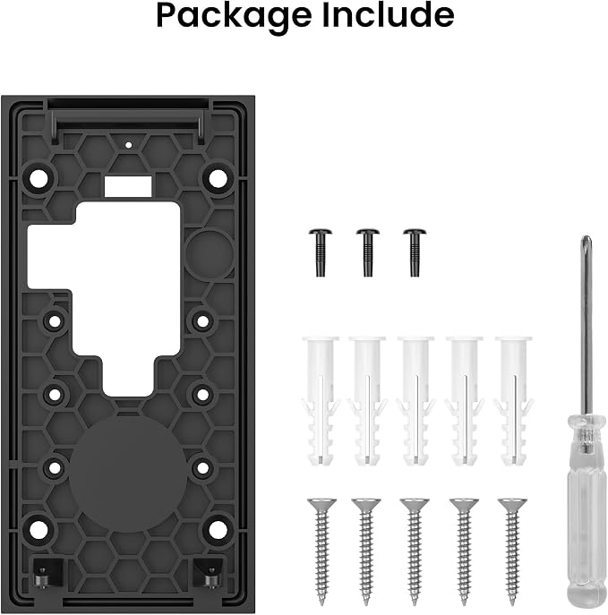 No-Drill Adhesive Doorbell Mount Compatible - Image 8