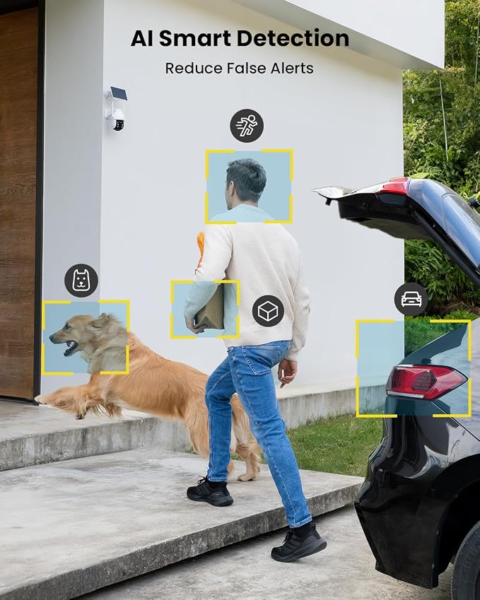 ieGeek Solar Security Cameras Wireless Outdoor, 2K WiFi Camera - Image 5
