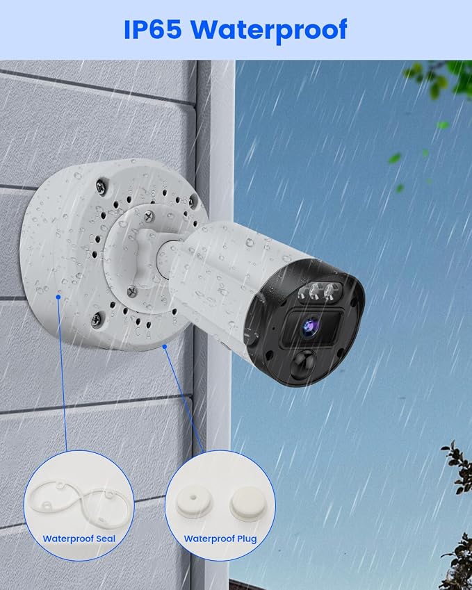 Metal Universal Bullet Security Camera Junction Box, Mount Bracket Base - Image 8