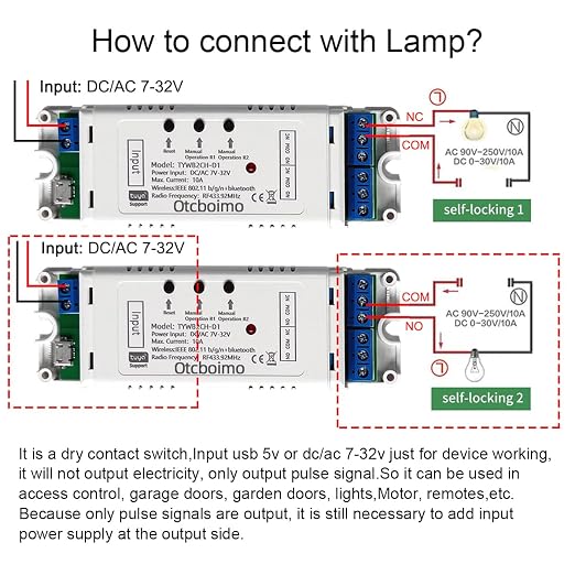 WiFi Electric Linear Actuator Controller, 2 Channel DC12V 24V, Tuya Smart WiFi - Image 2