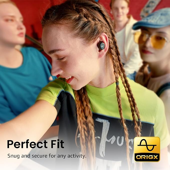 TOZO A1 Wireless Earbuds Bluetooth 5.3 Light Weight in Ear Headphones | IPX5 Waterproof, 2 Mics for AI Calls, Immersive Premium Sound Bass Ear buds with Charging Case, 32 Presets EQ via TOZO App - Image 2