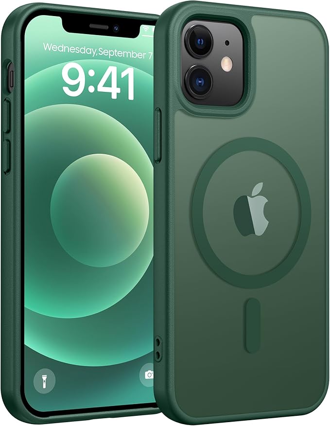 FNTCASE for iPhone 13 Mini Case: for iPhone 12 Mini Case Translucent Matte by FNTCASE