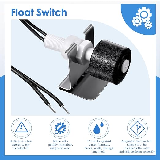 8 Pack AC Pan Float Switch Compatible - Image 5