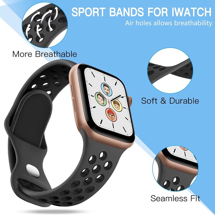 Adorve 4 Pack Sport Bands Compatible - Image 9