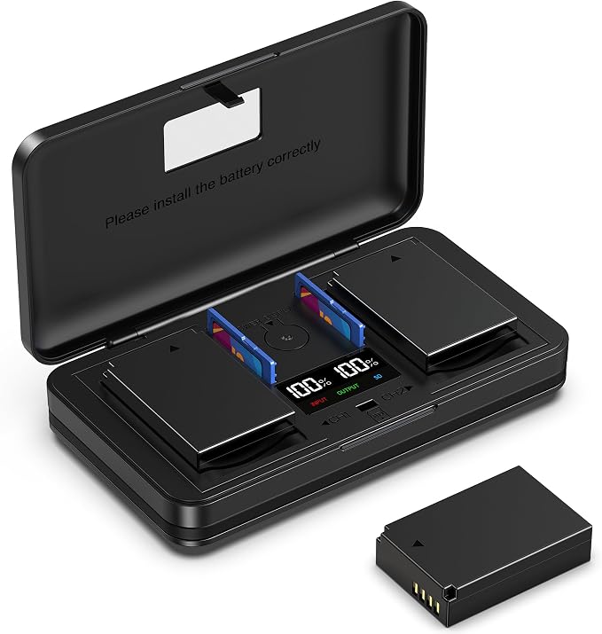 LP-E12 Camera Battery Multifunctional Charger Set Compatible by Inspirationlightsupyourlife