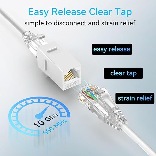 Sokqovt Cat6a Patch Cables Slim 3ft, Flexible Cat6 Ethernet Patch Cable 10G - Image 6