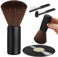 Ziliny 3 Pcs Vinyl Record Cleaning Brush Wooden Anti Static Dust Record Vinyl by Ziliny