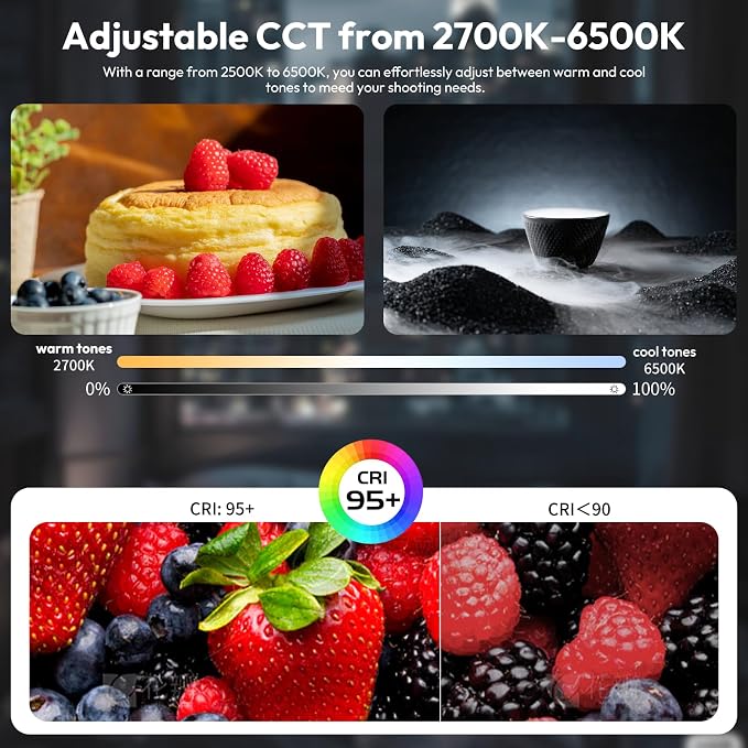 Ulanzi UA20 20W Bi-Color Inflatable Tube Light, Portable Handheld Magnetic - Image 3