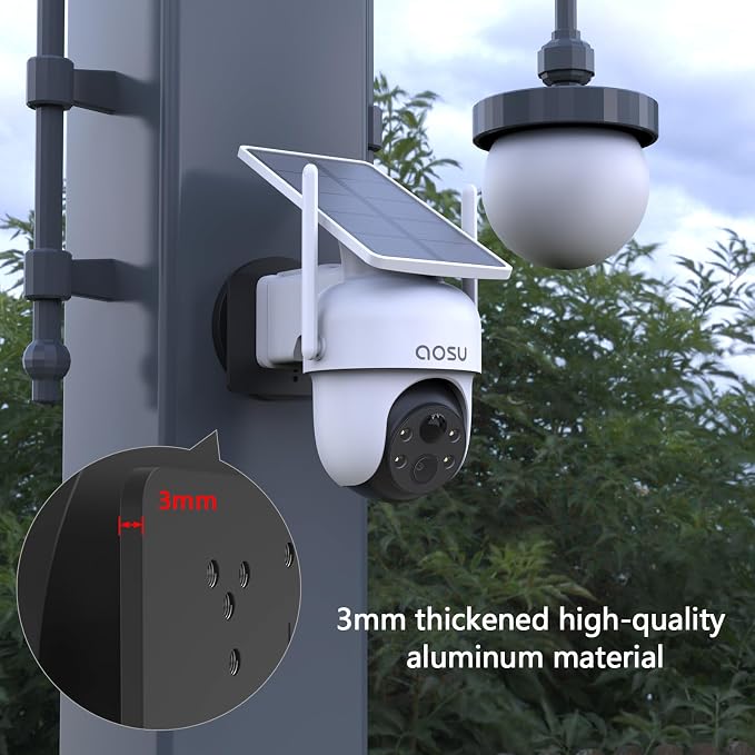 Magnetic Mount for AOSU D1 SE/Lite/Max, Reolink Argus 3MP/4MP/5MP/2K, SEHMUA 2K - Image 5